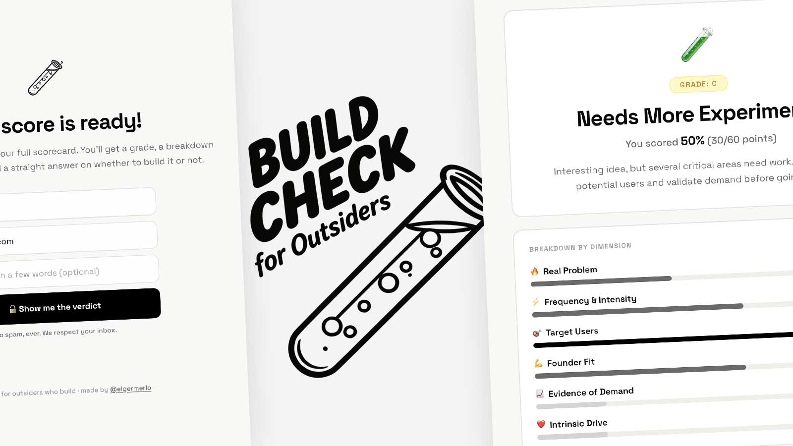 Build Check — Is Your App Idea Worth Building?